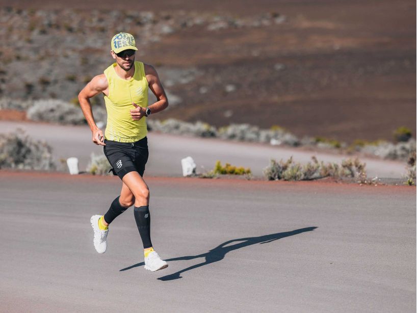 PRO RACING SINGLET M - EVENING PRIMROSE